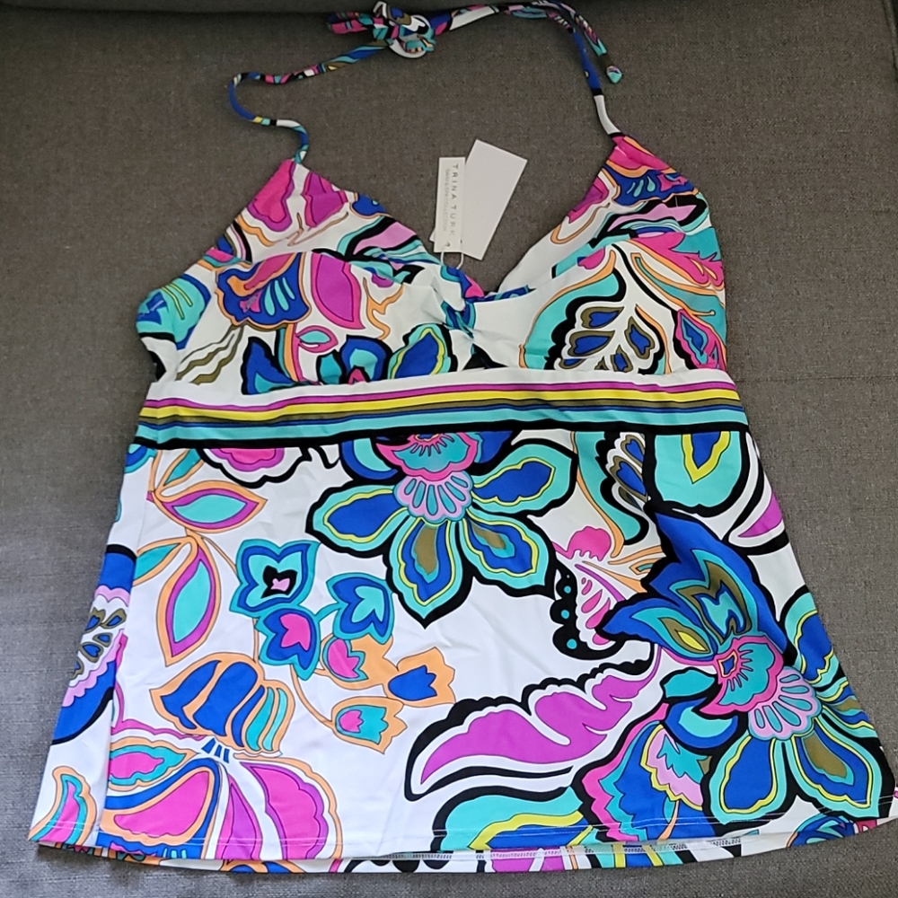 NWT Trina Turk Tankini Top
